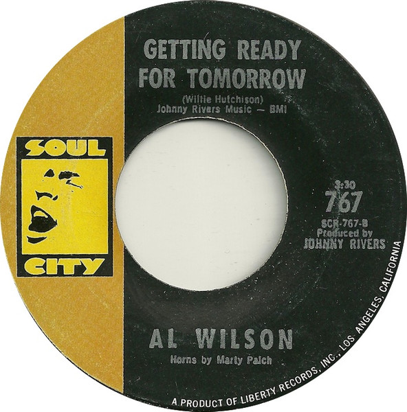 Al Wilson - The Snake (7", Single, Mono, Rai) (Very Good (VG)) - Image 2