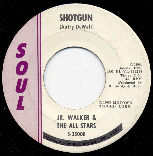 Jr. Walker & The All Stars* - Shotgun / Hot Cha (7", M/Print, Pic) (Very Good Plus (VG+)) - Image 3