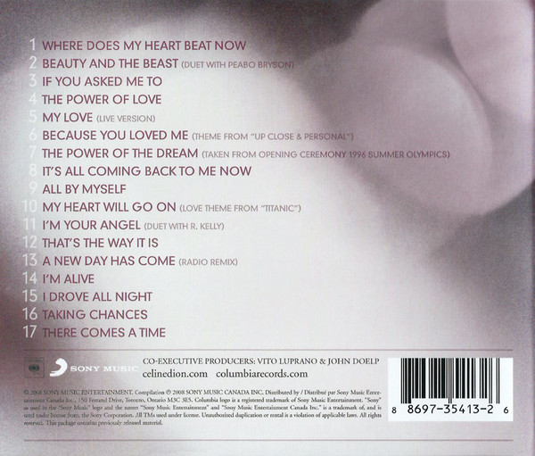 Celine Dion* - My Love (Essential Collection) (CD, Comp, RE) (Mint (M)) - Image 2