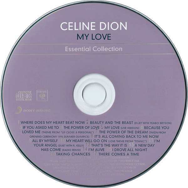 Celine Dion* - My Love (Essential Collection) (CD, Comp, RE) (Mint (M)) - Image 3