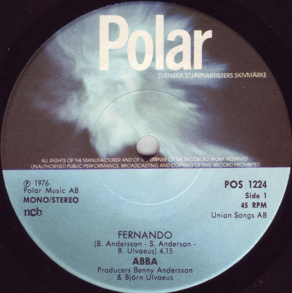 ABBA - Fernando (7", Single, Sol) (Very Good Plus (VG+)) - Image 2