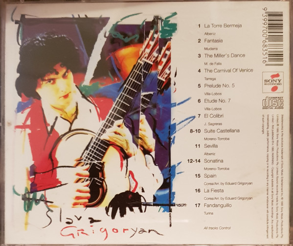 Slava Grigoryan - Spirit Of Spain (CD, Album) (Near Mint (NM or M-)) - Image 2