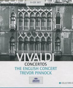 Vivaldi* - The English Concert, Trevor Pinnock - Concertos (5xCD, Comp, RE + Box, Comp, RE) (Near Mint (NM or M-))