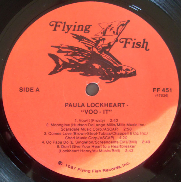 Paula Lockheart - Voo-it (LP, Album) (Near Mint (NM or M-)) - Image 3
