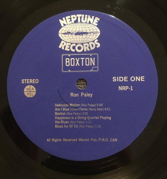 Ron Paley - Boxton (LP, Album) (Very Good (VG)) - Image 5