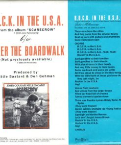 Alternative view of John Cougar Mellencamp - R.O.C.K. In The U.S.A. (A Salute To 60's Rock) (7", Single, Pos) (Very Good Plus (VG+))