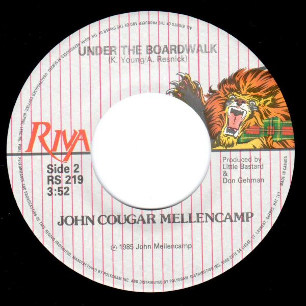 John Cougar Mellencamp - R.O.C.K. In The U.S.A. (A Salute To 60's Rock) (7", Single, Pos) (Very Good Plus (VG+)) - Image 4