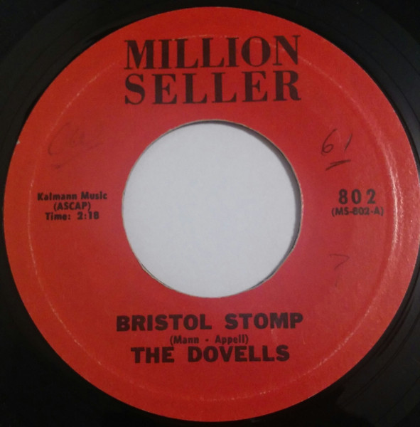 The Dovells - Bristol Stomp / You Can't Sit Down (7", Single) (Very Good Plus (VG+))