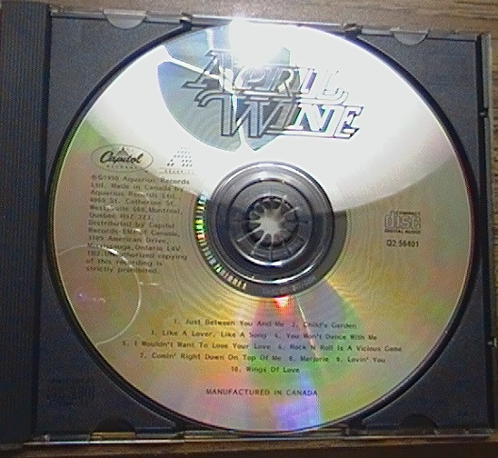 April Wine - Rock Ballads (CD, Comp) (Near Mint (NM or M-)) - Image 4