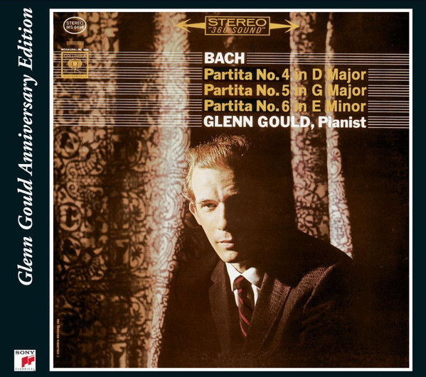 Glenn Gould - Bach* - Partita No. 4 In D Major, Partita No. 5 In F Major, Partita No. 6 In E Minor (CD, Comp, RE, RM, S/Edition, Gat) (Near Mint (NM or M-))