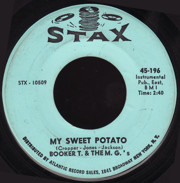 Booker T & The MG's - My Sweet Potato (7", Single) (Very Good Plus (VG+))