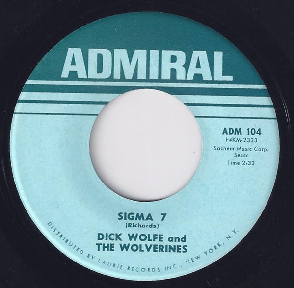 Dick Wolfe And The Wolverines - Polaris (7", Single) (Very Good Plus (VG+)) - Image 2