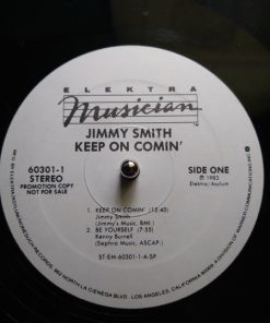 Alternative view of Jimmy Smith - Keep On Comin' (LP, Album, Promo, SRC) (Very Good Plus (VG+))