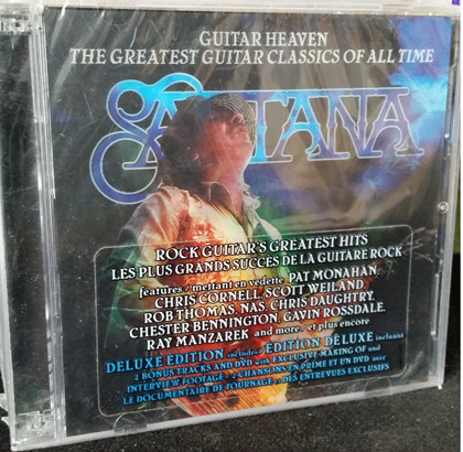 Santana - Guitar Heaven: The Greatest Guitar Classics Of All Time (CD, Album + DVD-V, NTSC + Dlx) (Mint (M)) - Image 2