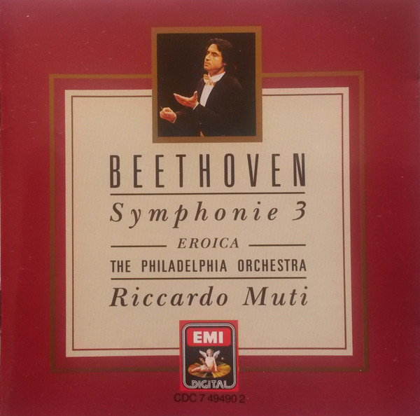 Beethoven*, The Philadelphia Orchestra, Riccardo Muti - Symphonie 3 - Eroica (CD, Album) (Near Mint (NM or M-))
