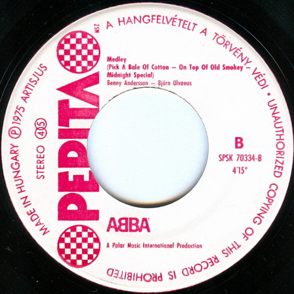 ABBA - Summer Night City (7", Single) (Very Good (VG)) - Image 4