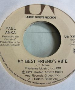 Paul Anka - My Best Friend's Wife / Never Gonna Fall In Love Again (7", Single) (Very Good (VG))