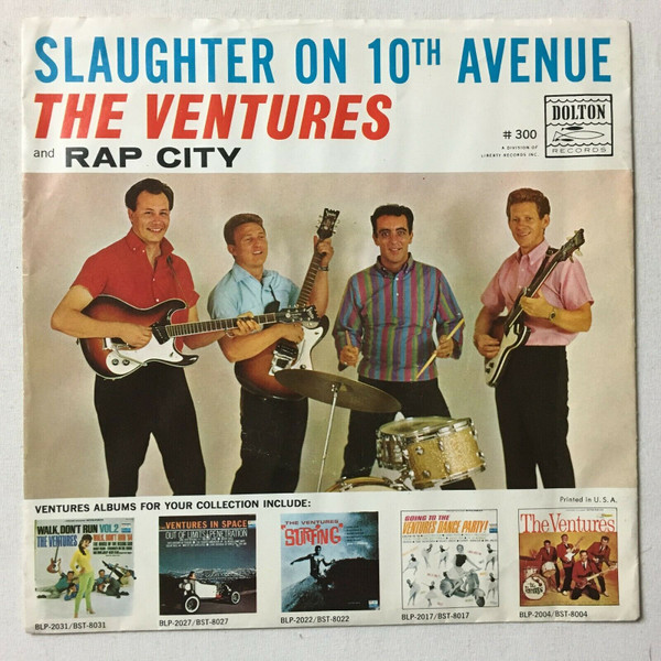The Ventures - Slaughter On Tenth Avenue (7", Single, Styrene, She) (Very Good Plus (VG+))