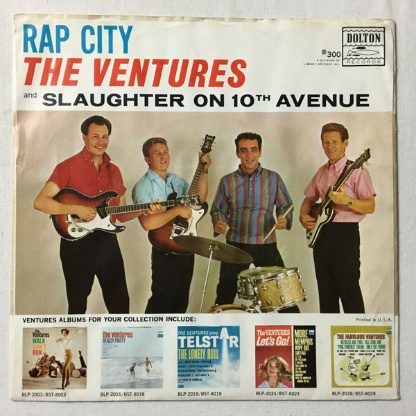 The Ventures - Slaughter On Tenth Avenue (7", Single, Styrene, She) (Very Good Plus (VG+)) - Image 2
