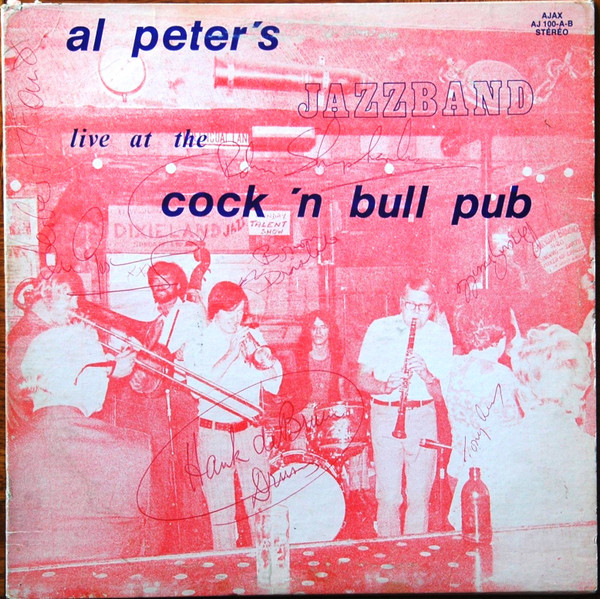 Al Peter's Jazzband - Live At The Cock 'n Bull Pub (LP) (Very Good Plus (VG+))