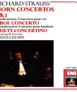 Alternative view of Richard Strauss - Staatskapelle Dresden, Rudolf Kempe - Wind Concertos (CD, Comp, RE, RM) (Near Mint (NM or M-))