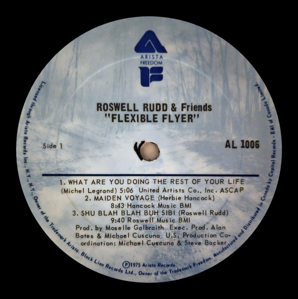 Roswell Rudd Featuring Hod O'Brien & Sheila Jordon* - Flexible Flyer (LP, Album) (Near Mint (NM or M-)) - Image 3