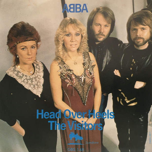 ABBA - Head Over Heels / The Visitors (7", Single) (Very Good Plus (VG+))