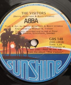 ABBA - Head Over Heels / The Visitors (7", Single) (Very Good Plus (VG+)) - Image 3