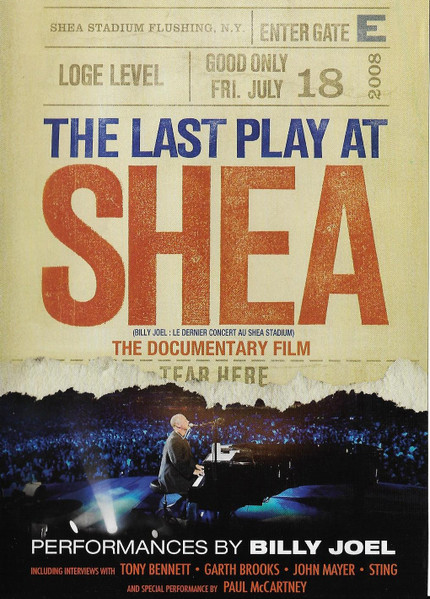 Billy Joel - The Last Play At Shea (The Documentary Film) (DVD-V, Multichannel, NTSC, Dol) (Mint (M))