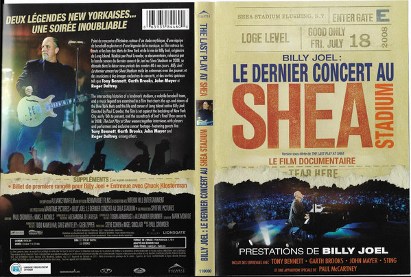 Billy Joel - The Last Play At Shea (The Documentary Film) (DVD-V, Multichannel, NTSC, Dol) (Mint (M)) - Image 4