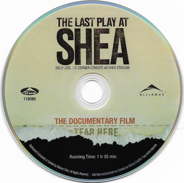 Billy Joel - The Last Play At Shea (The Documentary Film) (DVD-V, Multichannel, NTSC, Dol) (Mint (M)) - Image 5