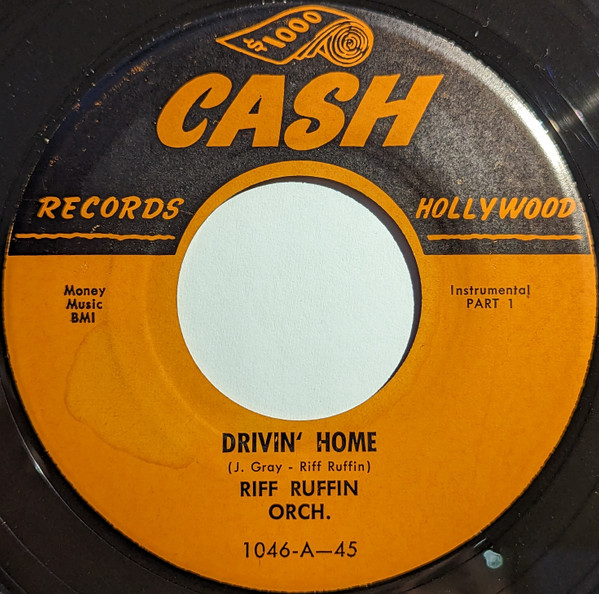 Riff Ruffin Orch.* - Drivin' Home (7", Single) (Very Good Plus (VG+))