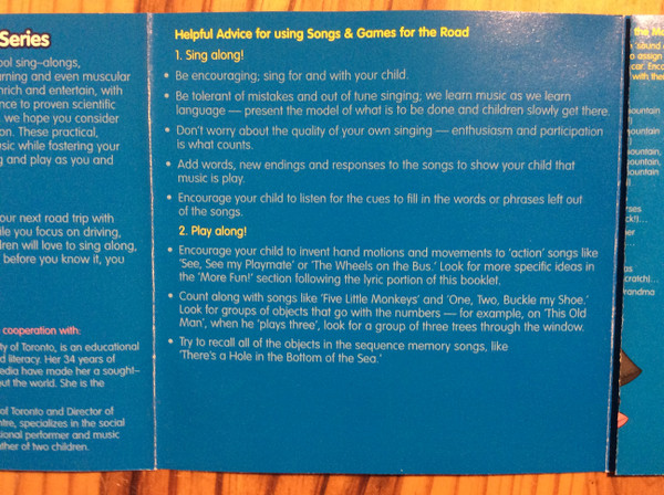 Unknown Artist - Songs & Games for the Road (CD, Album) (Near Mint (NM or M-)) - Image 3