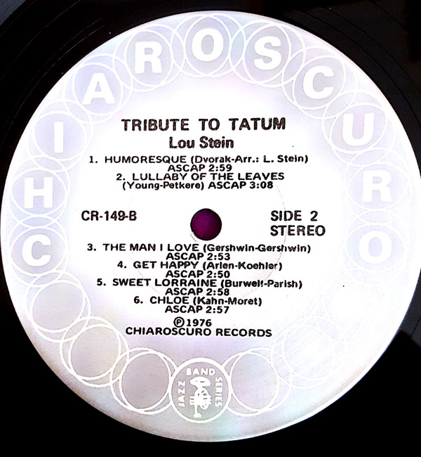 Lou Stein - Tribute To Tatum (LP, Album) (Near Mint (NM or M-)) - Image 4