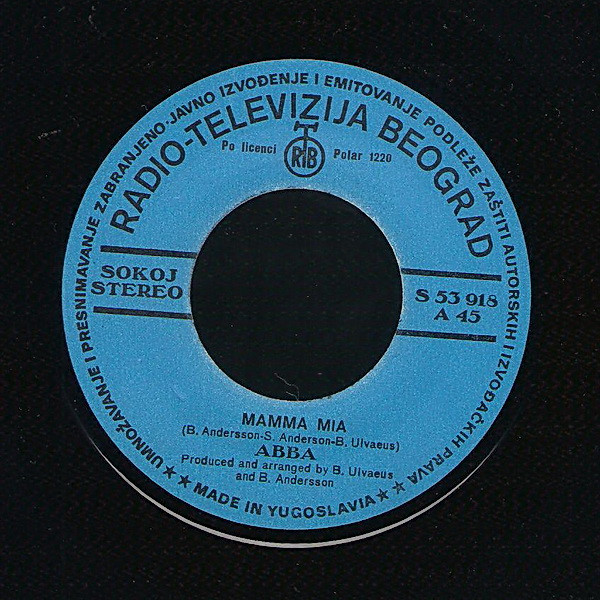 ABBA - Mamma Mia (7", Single, RP) (Very Good Plus (VG+)) - Image 3