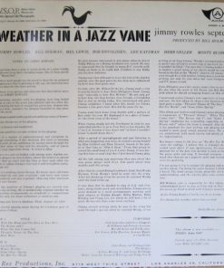 Alternative view of Jimmy Rowles Septet - Weather In A Jazz Vane (LP, Album, RE) (Very Good Plus (VG+))
