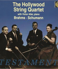 Brahms*, Schumann* / The Hollywood String Quartet, Victor Aller-0