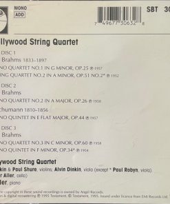 Brahms*, Schumann* / The Hollywood String Quartet, Victor Aller-1