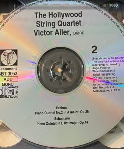 Brahms*, Schumann* / The Hollywood String Quartet, Victor Aller-3