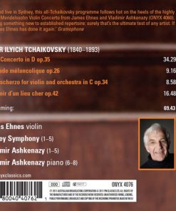 Tchaikovsky*, James Ehnes, Vladimir Ashkenazy, Sydney Symphony*-1
