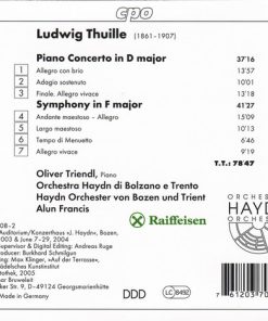 Ludwig Thuille - Oliver Triendl ∙ Haydn Orchestra* ∙ Alun Francis-1