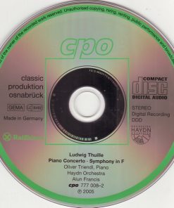 Ludwig Thuille - Oliver Triendl ∙ Haydn Orchestra* ∙ Alun Francis-2