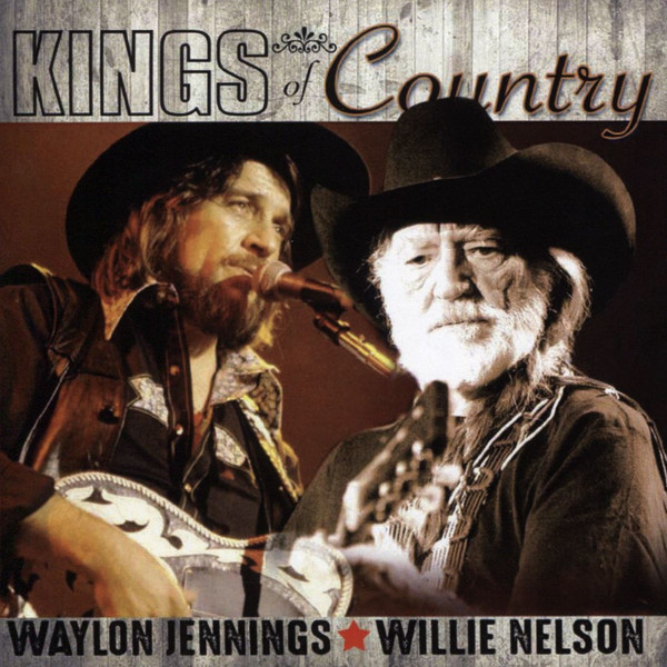 Waylon Jennings ★ Willie Nelson - Kings Of Country (2xCD, Comp) (Mint (M))