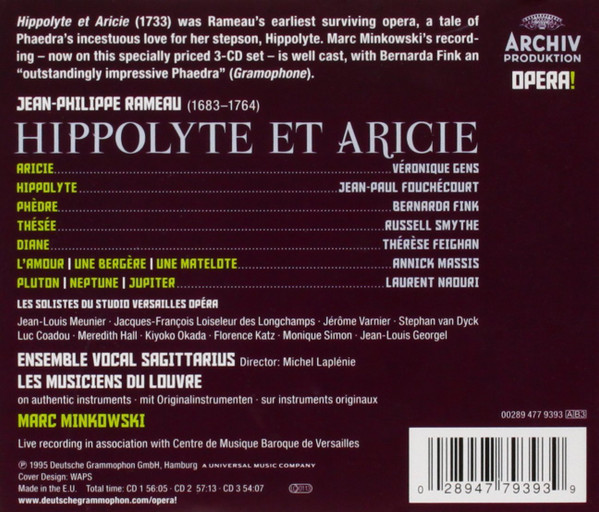 Rameau* - Jean-Paul Fouchécourt, Véronique Gens, Bernarda Fink, Marc Minkowski-1
