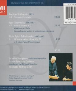 Vengerov*, Rostropovich*, Shchedrin*, Stravinsky*, Tchaikovsky*-1