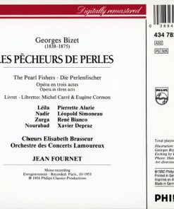 Bizet* - Pierrette Alarie, René Bianco, Léopold Simoneau*, Xavier Depraz, Elisabeth Brasseur Choir*, L'Orchestre Des Concerts Lamoureux* Cond. Jean Fournet-1