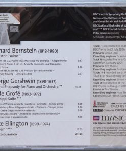Gershwin* / Bernstein* / Duke Ellington / Ferde Grofé - BBC National Orchestra Of Wales, BBC Scottish Symphony Orchestra, BBC Concert Orchestra, National Youth Choirs Of Scotland* and Great Britain*, Rodolfus Choir*, Peter Jablonski-2