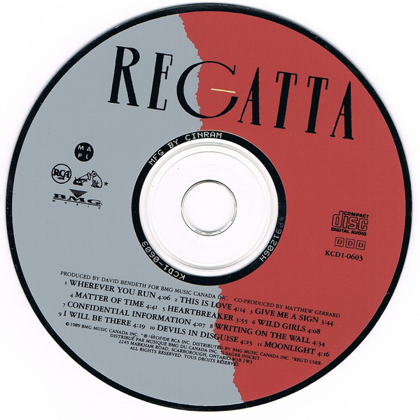 Regatta - Regatta (CD, Album) (Near Mint (NM or M-)) - Image 2