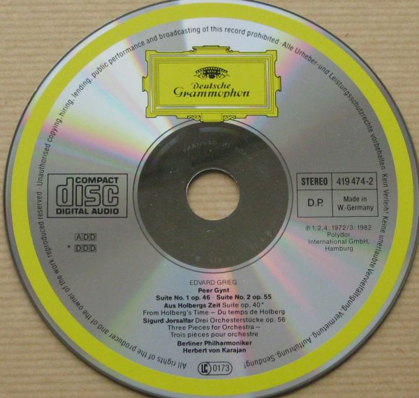 Edvard Grieg - Berliner Philharmoniker, Herbert von Karajan-2
