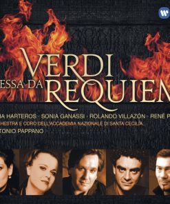 Verdi*, Anja Harteros, Sonia Ganassi, Rolando Villazón, René Pape, Orchestra* E Coro Dell'Accademia Nazionale di Santa Cecilia*, Antonio Pappano - Messa Da Requiem (2xCD, Album, RE, RP) (Near Mint (NM or M-))